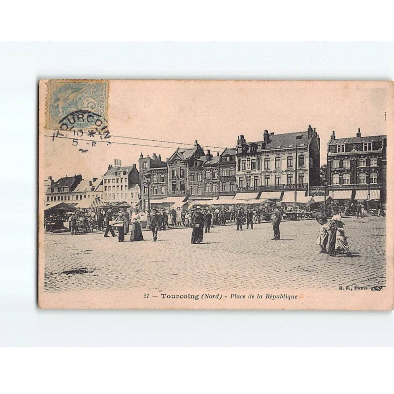 TOURCOING : Place de la République - état