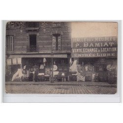 ROUEN : magasin """"la halle aux meubles DAMIAT"""" - bon état (coins arrondis)