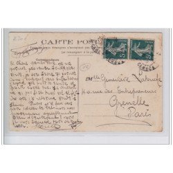 BERNEVAL : omnibus de l'hôtel (attelage) - très bon état