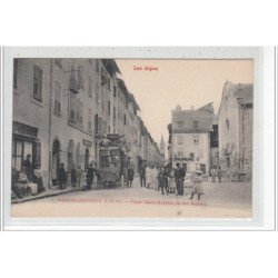 BARCELONNETTE - Place Saint-Maurice et Rue Manuel - très bon état