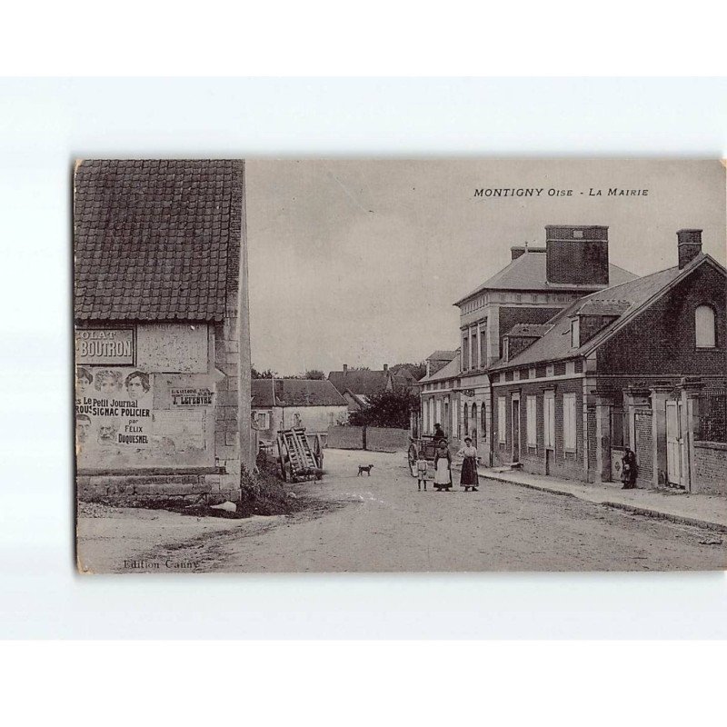MONTIGNY : La Mairie - état