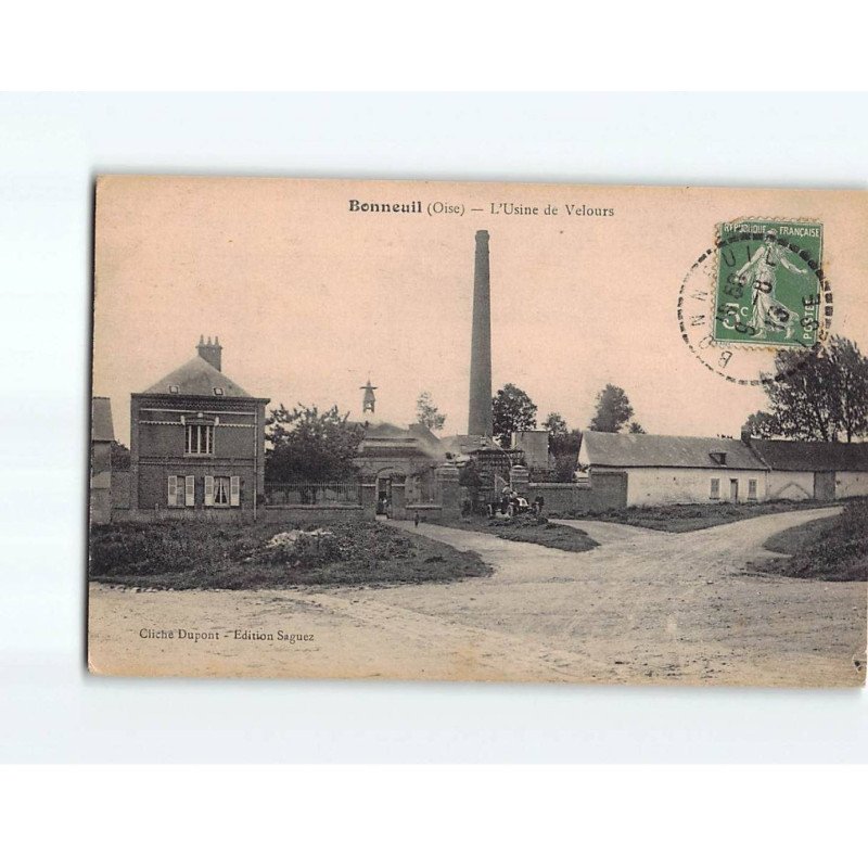 BONNEUIL : L'Usine de Velours - état BONNEUIL : L'Usine de Velours - état