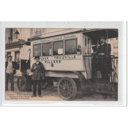 HONFLEUR - Automobile de voyage Honfleur à Trouville - état