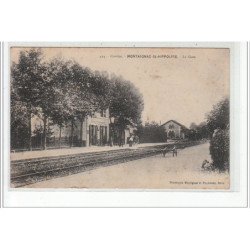 MONTAIGNAC SAINT HIPPOLYTE - La gare - état