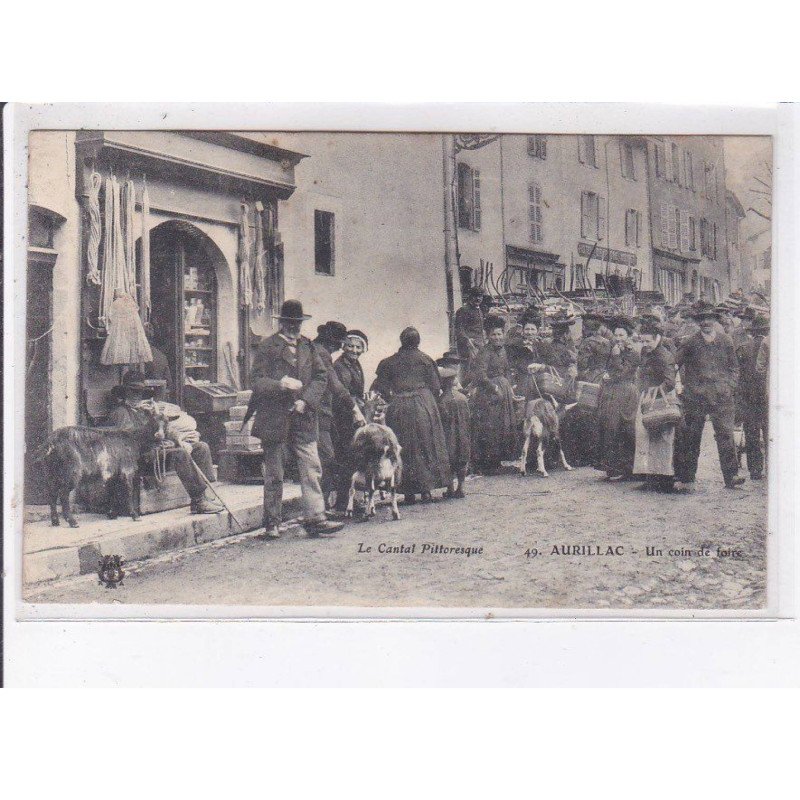 AURILLAC: un coin de foire - très bon état