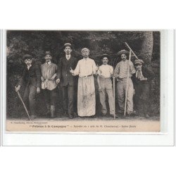 INDRE ET LOIRE - """"Palarus à la Campagne"""" Saynète en 1 acte de H. Chaudaunay - Scène finale - très bon  état