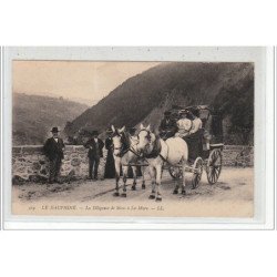 ISERE - LE DAUPHINE - La diligence de MENS à LA MURE - très bon  état