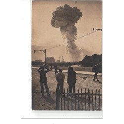 GRENOBLE - CARTE PHOTO - ODDOUX - Explosion de Juin 1918 - très bon état