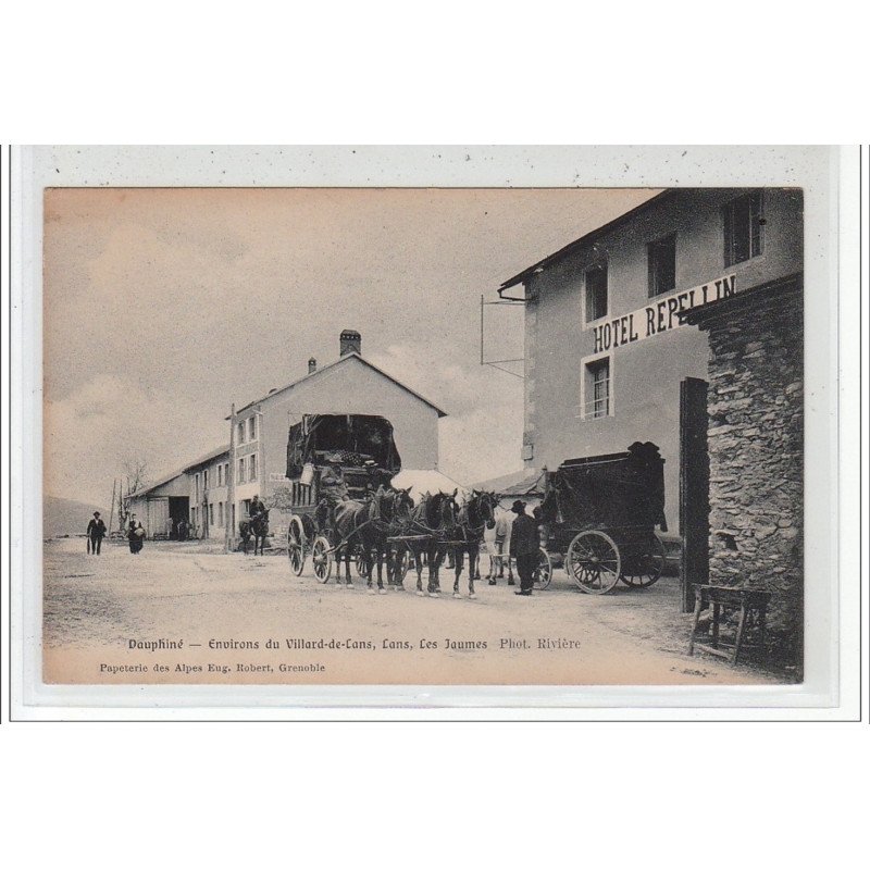 ISERE - DAUPHINE - Environs de VILLARD DE LANS, LANS, LES JAUMES - très bon  état