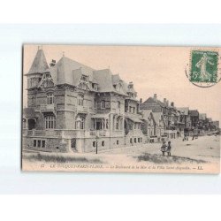 LE TOUQUET : Le Boulevard de la Mer et la Villa Saint-Augustin - très bon état