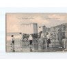 BOULOGNE SUR MER : La plage, les cabines - état