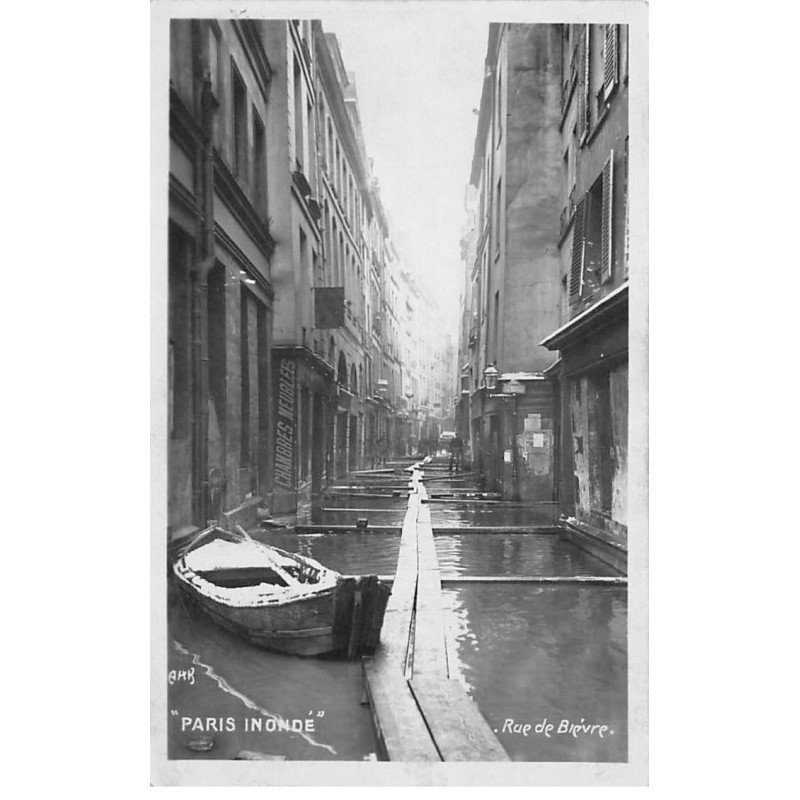 PARIS - Paris Inondé - Rue de Bièvre - très bon état
