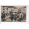 QUESTEMBERT - La place du marché aux Moutons vers les Halles - très bon état