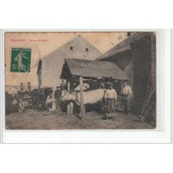 CHAUMARD - Ferrage du bétail - état