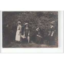 SAINT AUBIN SOUS ERQUERY - CARTE PHOTO - Ecole - très bon état
