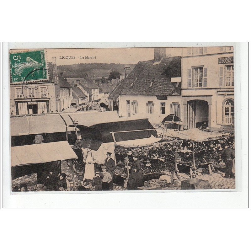 LICQUES - Le Marché - très bon état