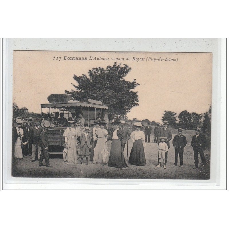 FONTANAS - L'Autobus venant de Royat - très bon état