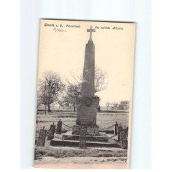 WOERTH : Monument des soldats africains - très bon état