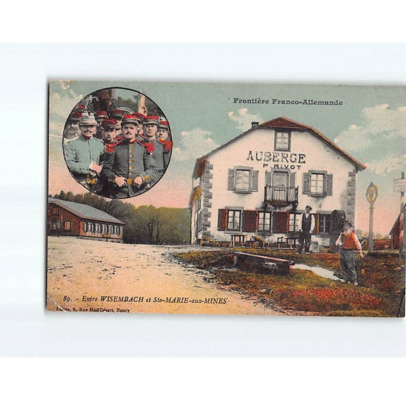 entre Wissembach et Sainte-Marie aux mines, frontière Franco-Allemande - état entre Wissembach et Sainte-Marie aux mines, frontière Franco-Allemande - état
