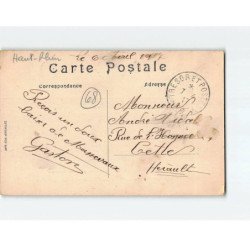 MASSEVAUX : Place de la Halle au Blé et l'hôtel de l'Aigle d'Or - état
