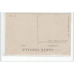 PAU - CARTE PHOTO - Le Roi d'Espagne à l'Ecole d'Aviation - Wilbur Wright - très bon état