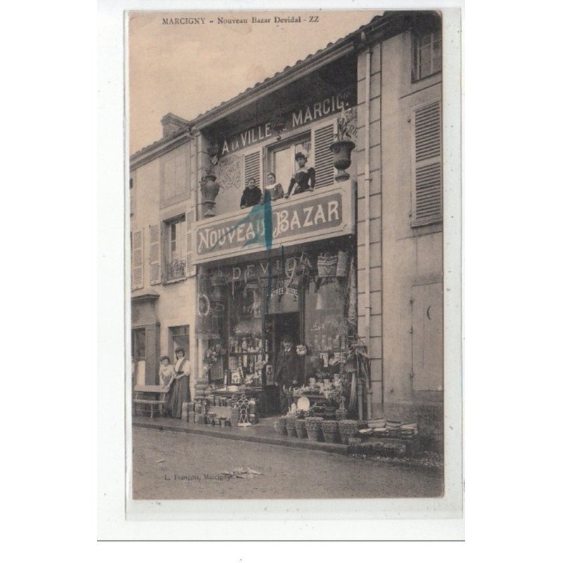 MARCIGNY - Nouveau Bazar Devidal - état (tâche) MARCIGNY - Nouveau Bazar Devidal - état (tâche)