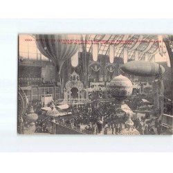 PARIS : Exposition Internationale de Locomotion aérienne, Grand Palais, la Nef avec le Dirigeable Zodiac - très bon état
