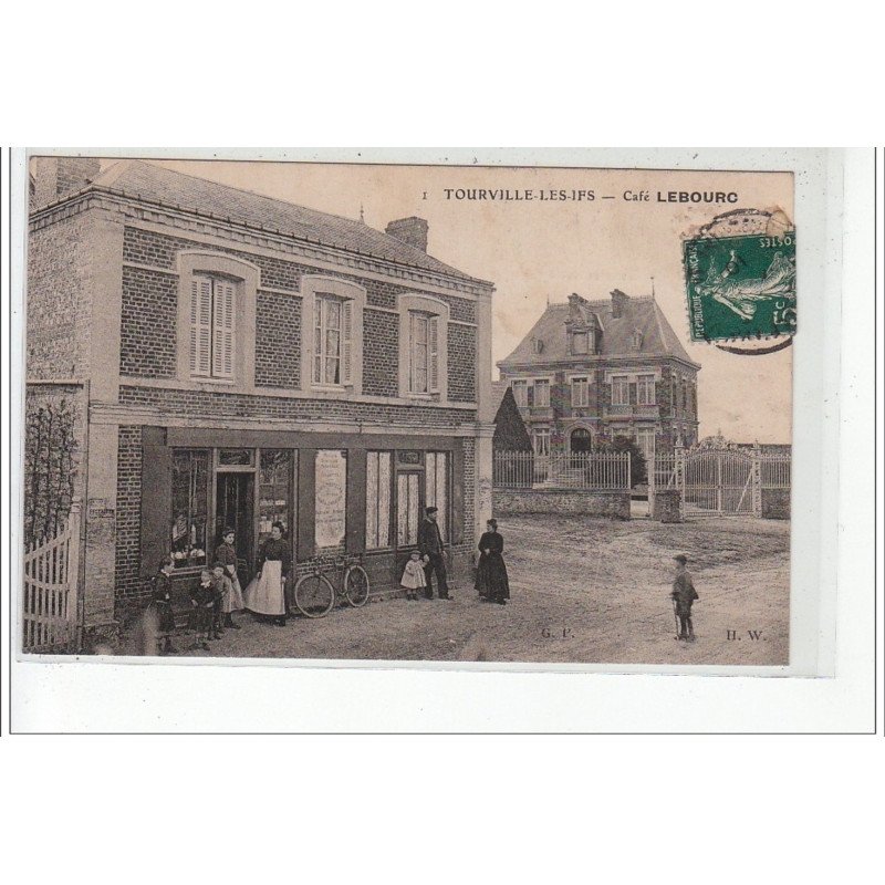 TOURVILLE LES IFS - Café Lebourc - très bon état