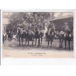 RUFFEC: 18 septembre 1921, seigneurs à cheval - très bon état