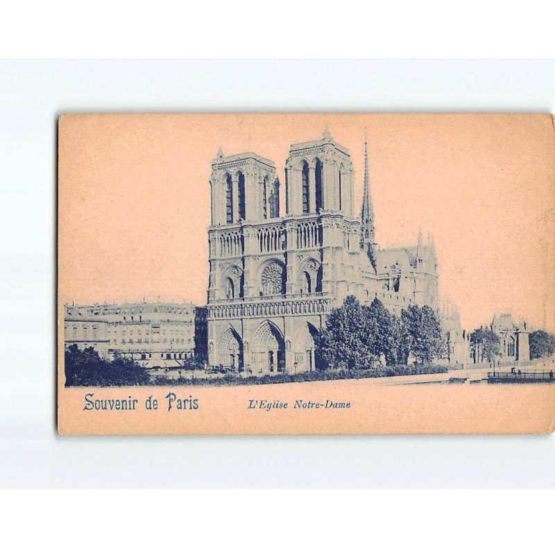 PARIS : L'Eglise Notre-Dame - état