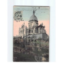 PARIS : Basilique du Sacré-Coeur, Square de Saint-pierre et abri provisoire de la Savoyarde - très bon état