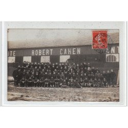 ROUEN - CARTE PHOTO - Robert Cahen - photo de groupe (ouvriers) - très bon état