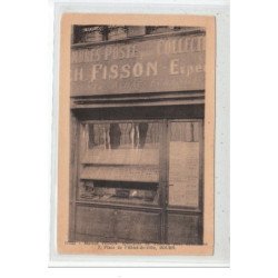 ROUEN - Maison Fisson - Spécialité de timbres pour collections 7, place de l'Hôtel de Ville -  très bon état
