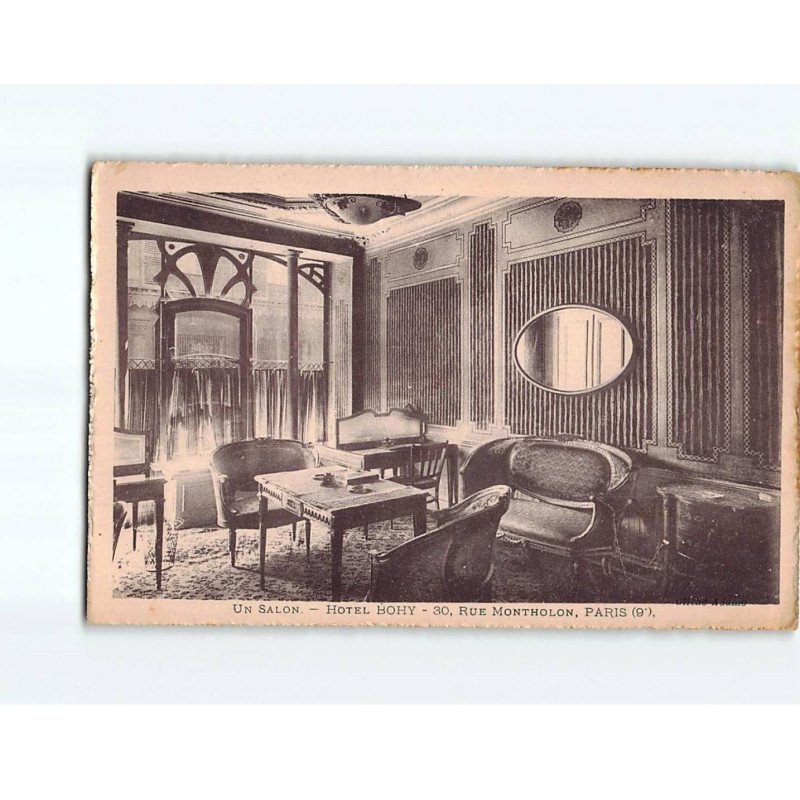 PARIS : Hôtel Bohy, un salon - état