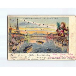 PARIS : Exposition 1900, vue générale - état