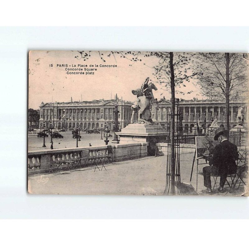 PARIS : La Place de la Concorde - état