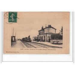 GACE - La gare - Arrivée du train de Mesnil-Mauger à Sainte Gauburge - très bon état
