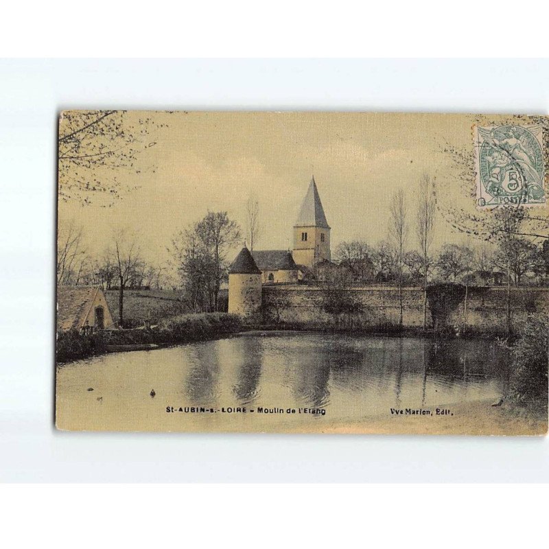 SAINT AUBIN SUR LOIRE : Moulin de l'Etang - état