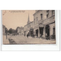 Fontenay le comte - Café du Pont-Neuf et rue Turgot - très bon état