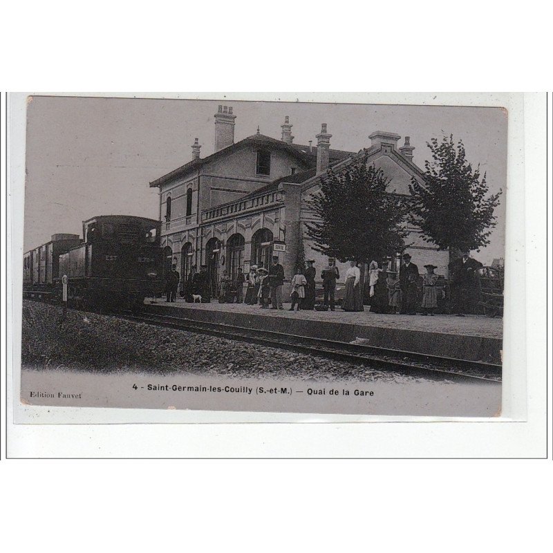 SAINT GERMAIN LES COUILLY - Quai de la gare - très bon état