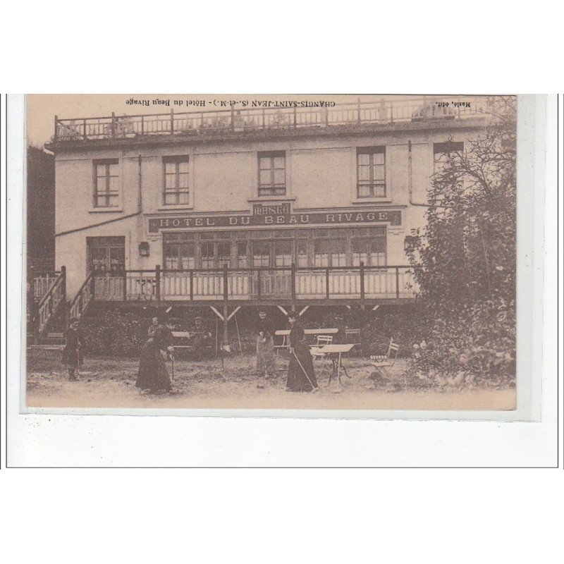 CHANGIS SAINT JEAN - Hôtel du Beau Rivage - JEUX - CROQUET - très bon état