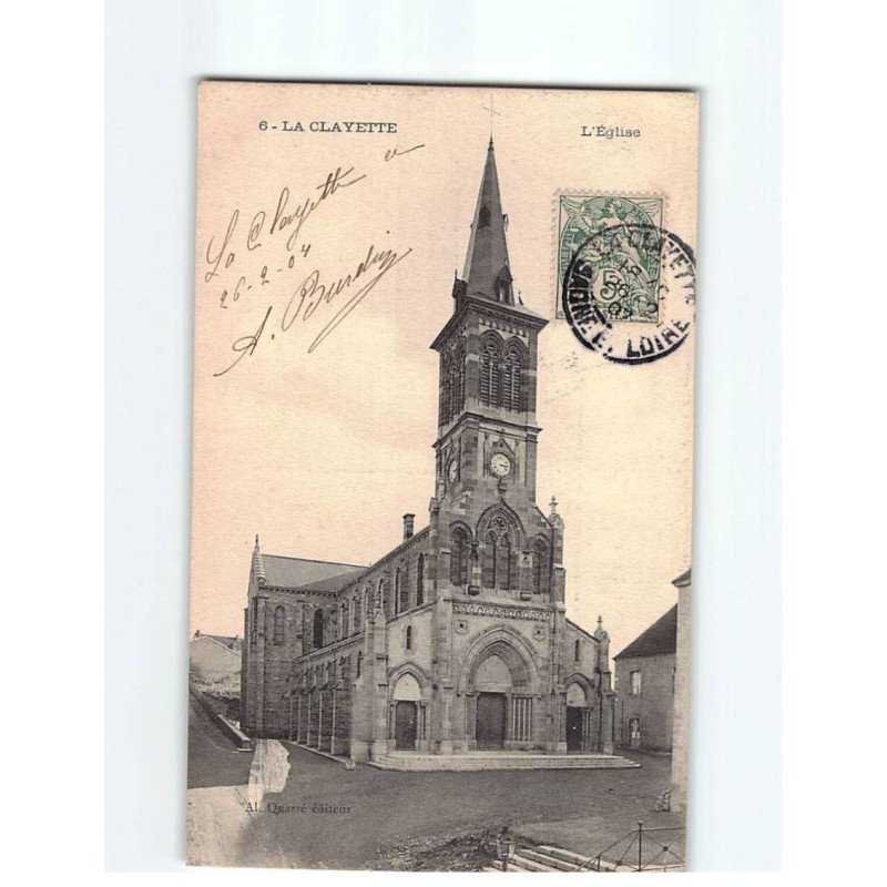 LA CLAYETTE : L'Eglise - très bon état