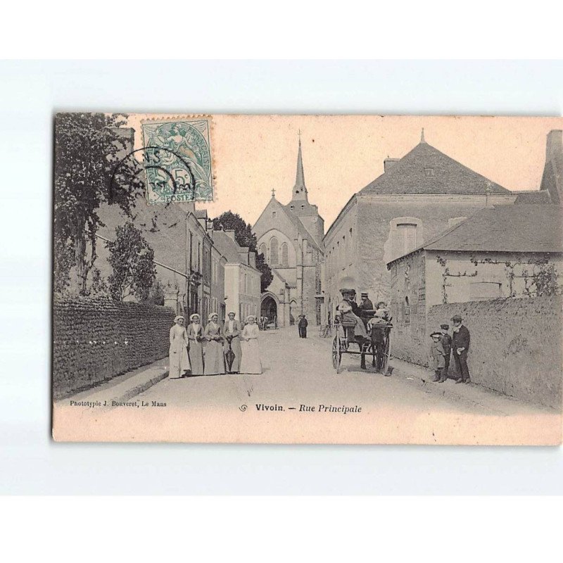 VIVOIN : Rue principale - très bon état VIVOIN : Rue principale - très bon état