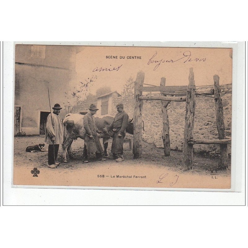 SCENE DU CENTRE - Le Maréchal-Ferrant - très bon état