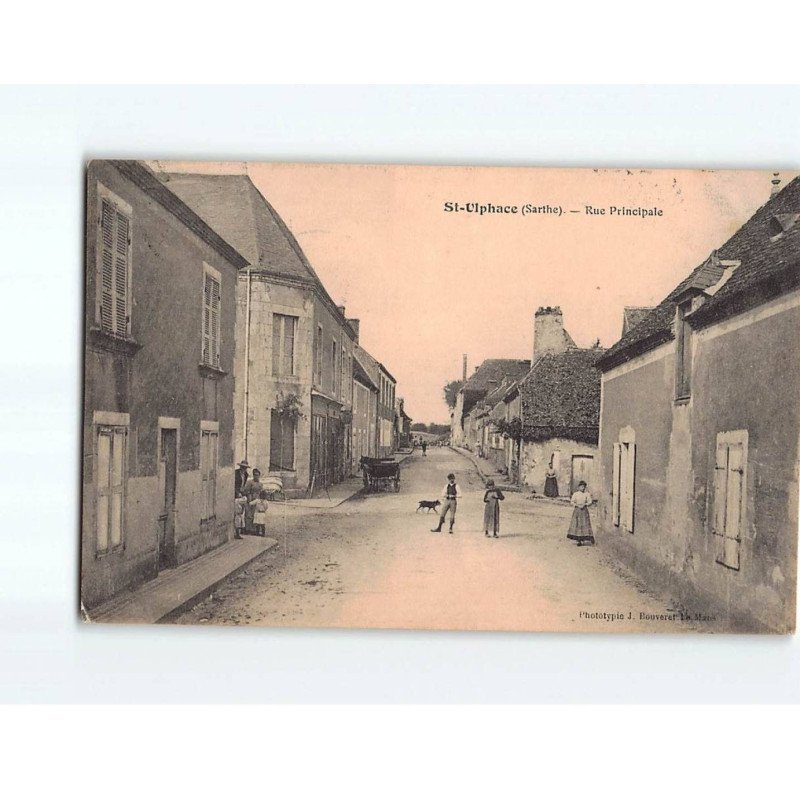 SAINT ULPHACE : Rue Principale - état