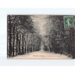 MONTFORT LE ROTROU : Grande Avenue du Château - état