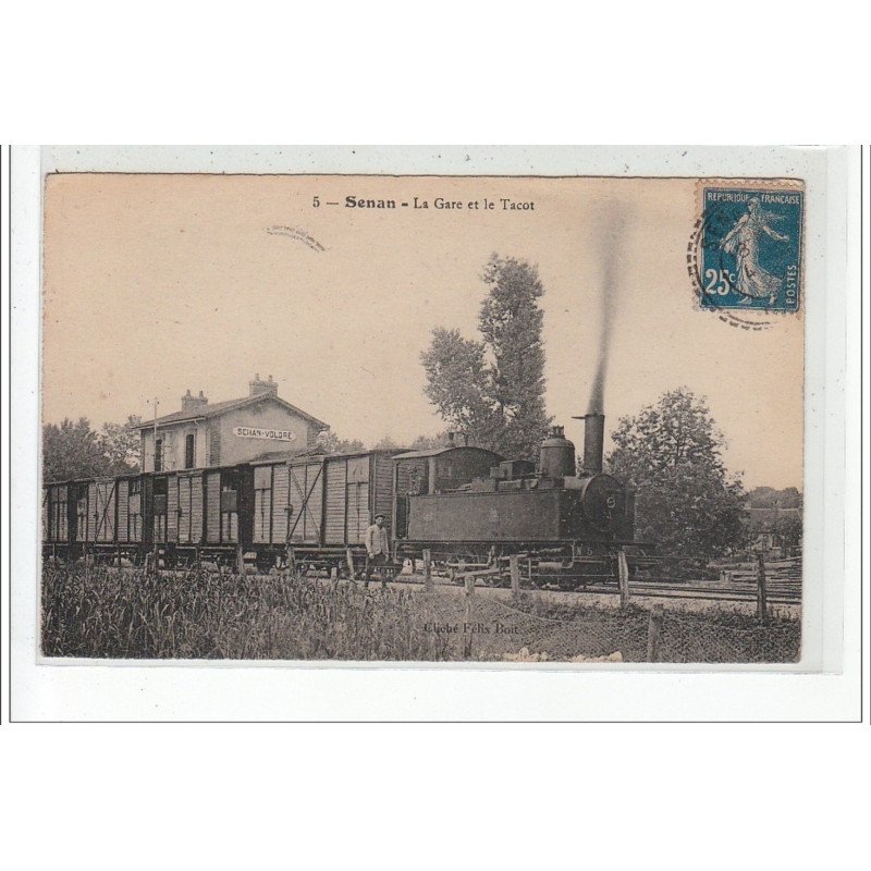 SENAN - La gare et le Tacot - très bon état
