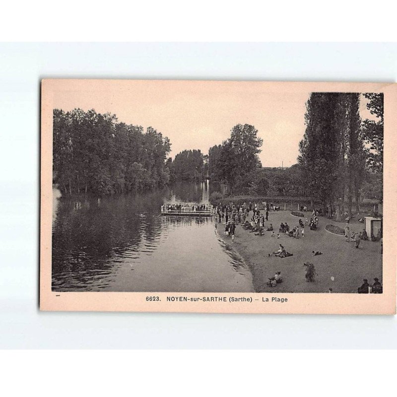 NOYEN SUR SARTHE : La plage - très bon état NOYEN SUR SARTHE : La plage - très bon état