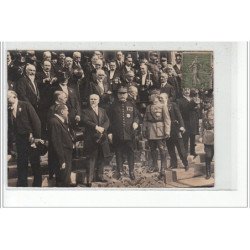 MONTREUIL - CARTE PHOTO - POINCARE, JOFFRE et FOCH 1919 - très bon état