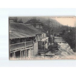 GRESY SUR AIX : Les vieux moulins, les Gorges et Cascade du Sierroz, le monument de la Baronne de Broc - très bon état